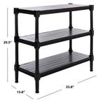 Safavieh Rafiki 3 Shelf Console , CNS5715 - Black