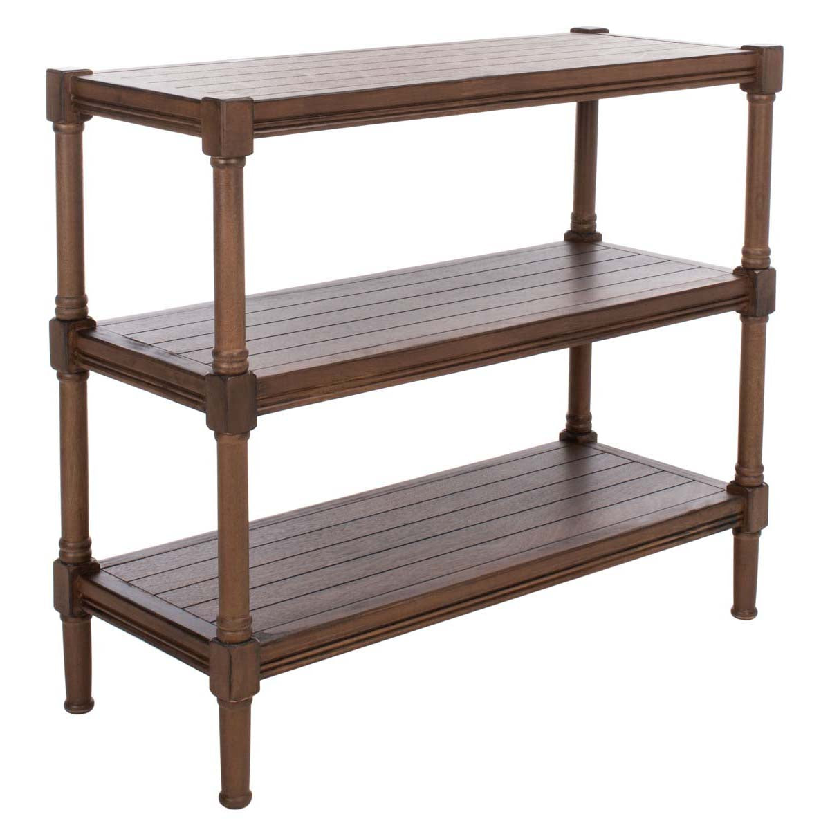 Safavieh Rafiki 3 Shelf Console , CNS5715 - Brown