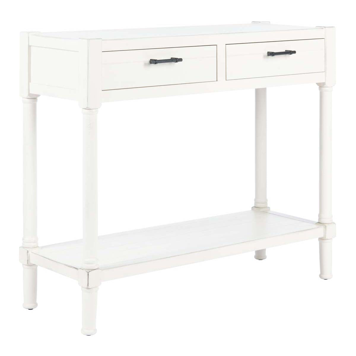 Safavieh Filbert 2 Drawer Console Table, CNS5716 - Distressed White