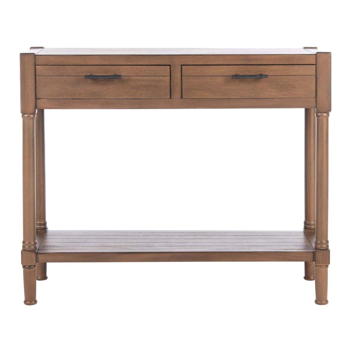 Safavieh Filbert 2 Drawer Console Table, CNS5716 - Brown