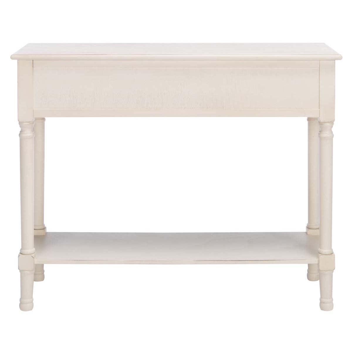 Safavieh Halton 2Drw Console Table, CNS5718 - Distressed White
