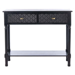 Safavieh Halton 2Drw Console Table , CNS5718 - Black