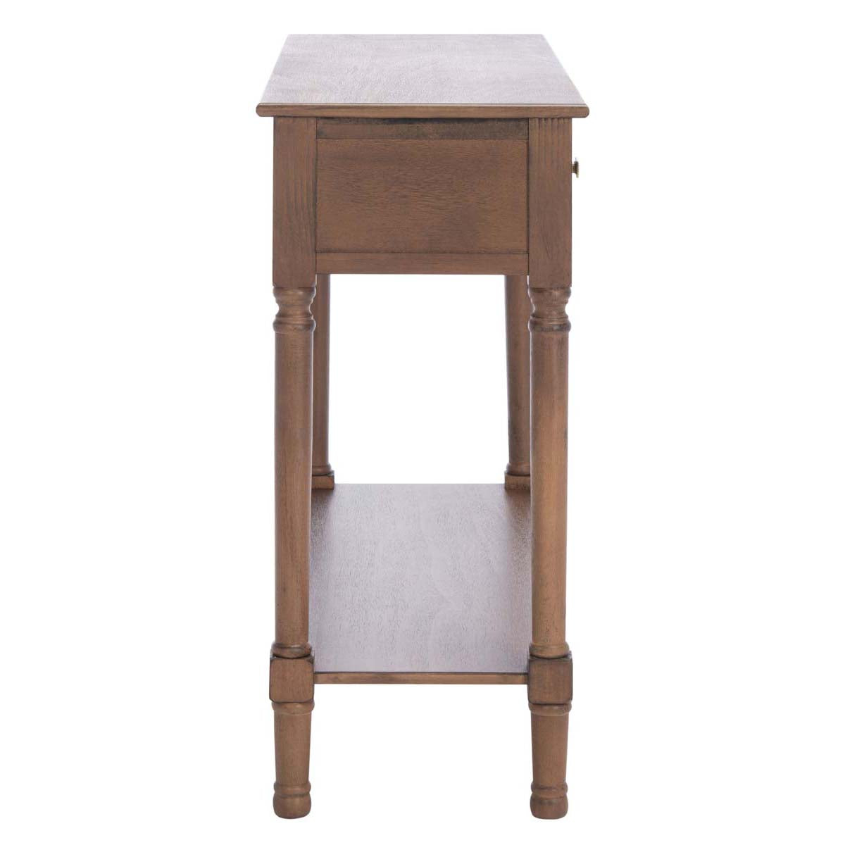 Safavieh Halton 2Drw Console Table, CNS5718 - Brown