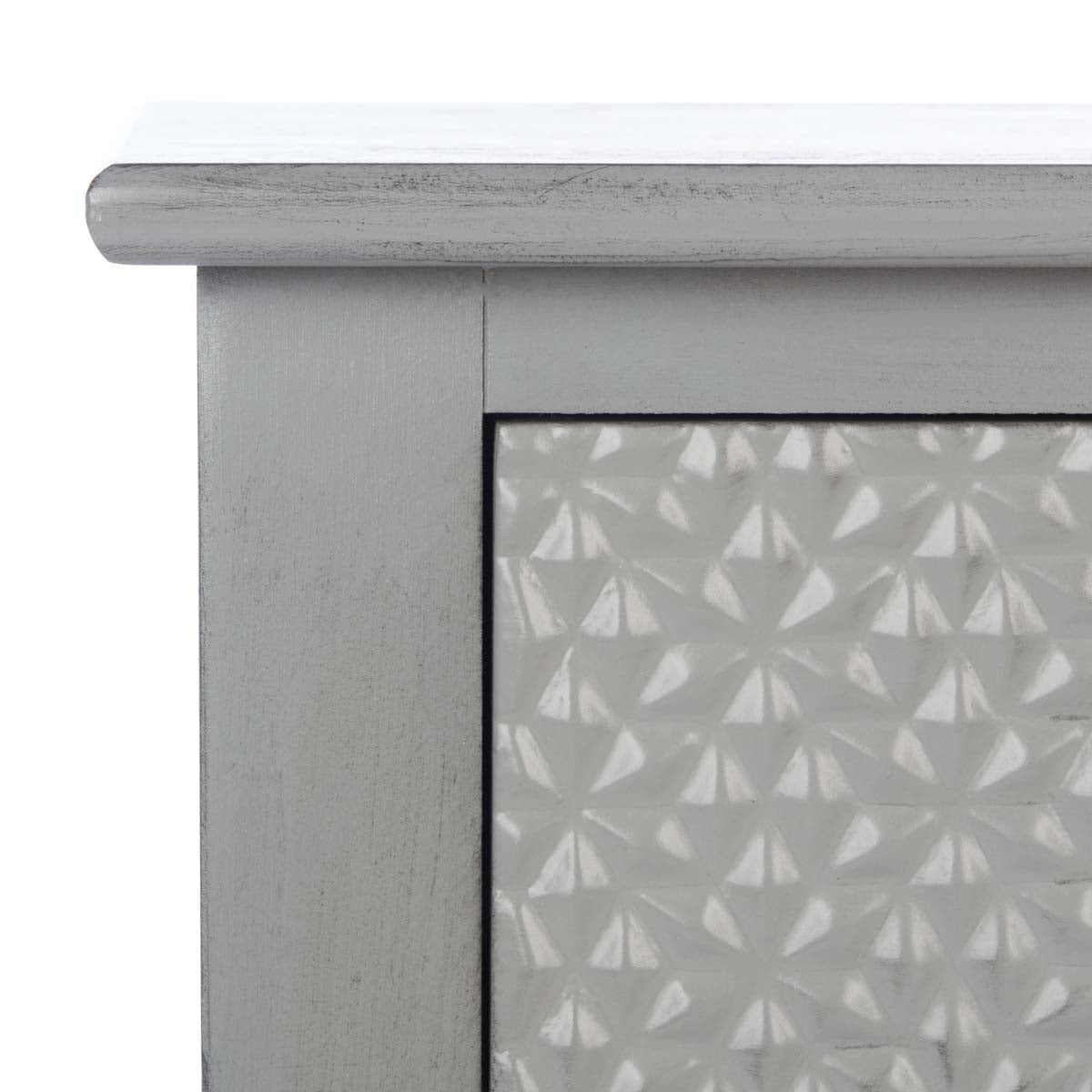 Safavieh Halton 2Drw Console Table , CNS5718 - Distressed / Grey