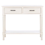 Safavieh Ryder 2Drw Console Table , CNS5719 - Distressed / White