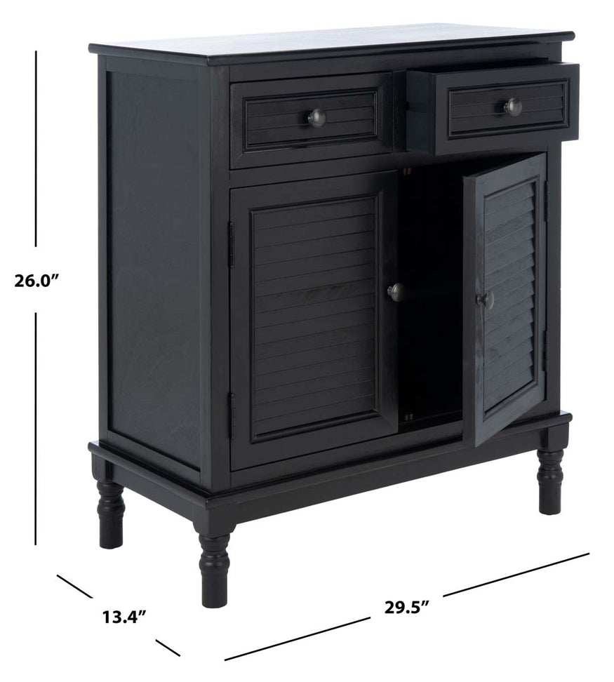 Safavieh Tate 2Drw 2 Door Sideboard , CNS5721 - Black