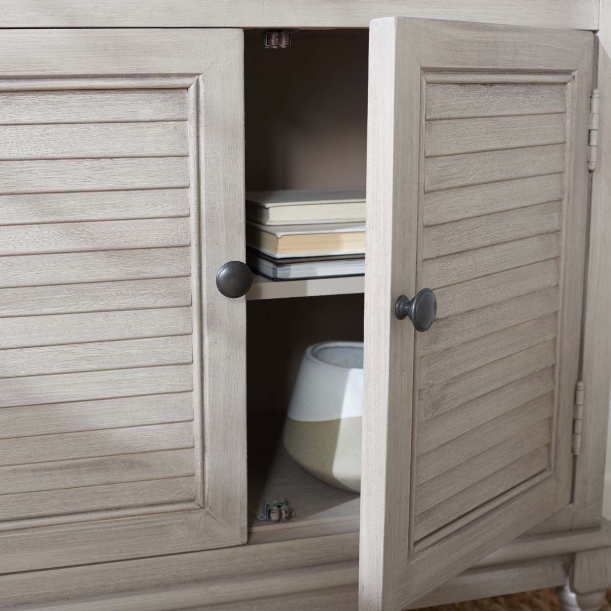 Safavieh Tate 2Drw 2 Door Sideboard , CNS5721 - Greige