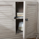 Safavieh Tate 2Drw 2 Door Sideboard , CNS5721 - Greige