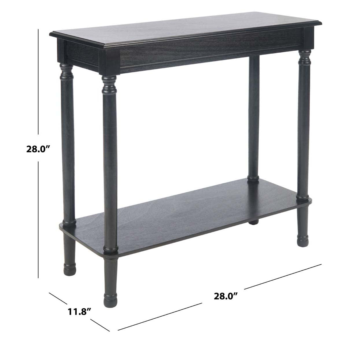 Safavieh Tinsley Rectangular Console Table, CNS5724 - Black