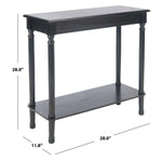 Safavieh Tinsley Rectangular Console Table, CNS5724 - Black
