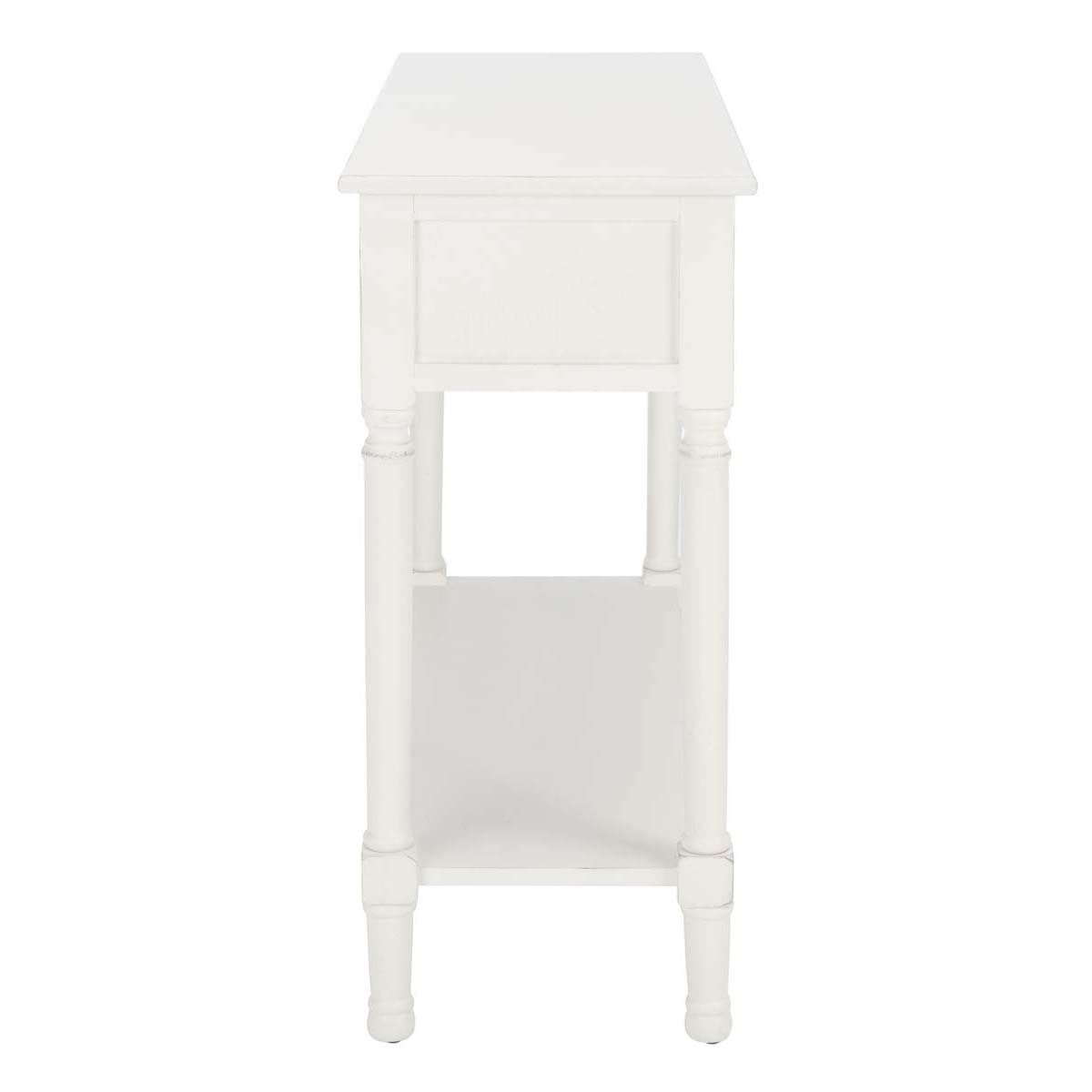 Safavieh Allura 2Drw Console Table, CNS5725 - Distressed White