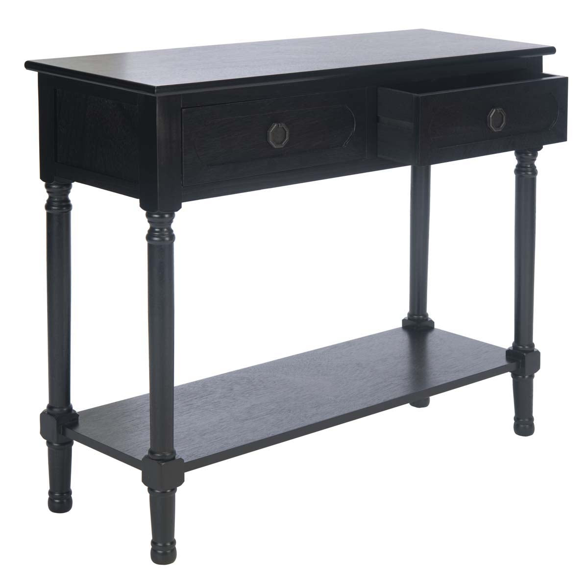 Safavieh Allura 2Drw Console Table, CNS5725 - Black