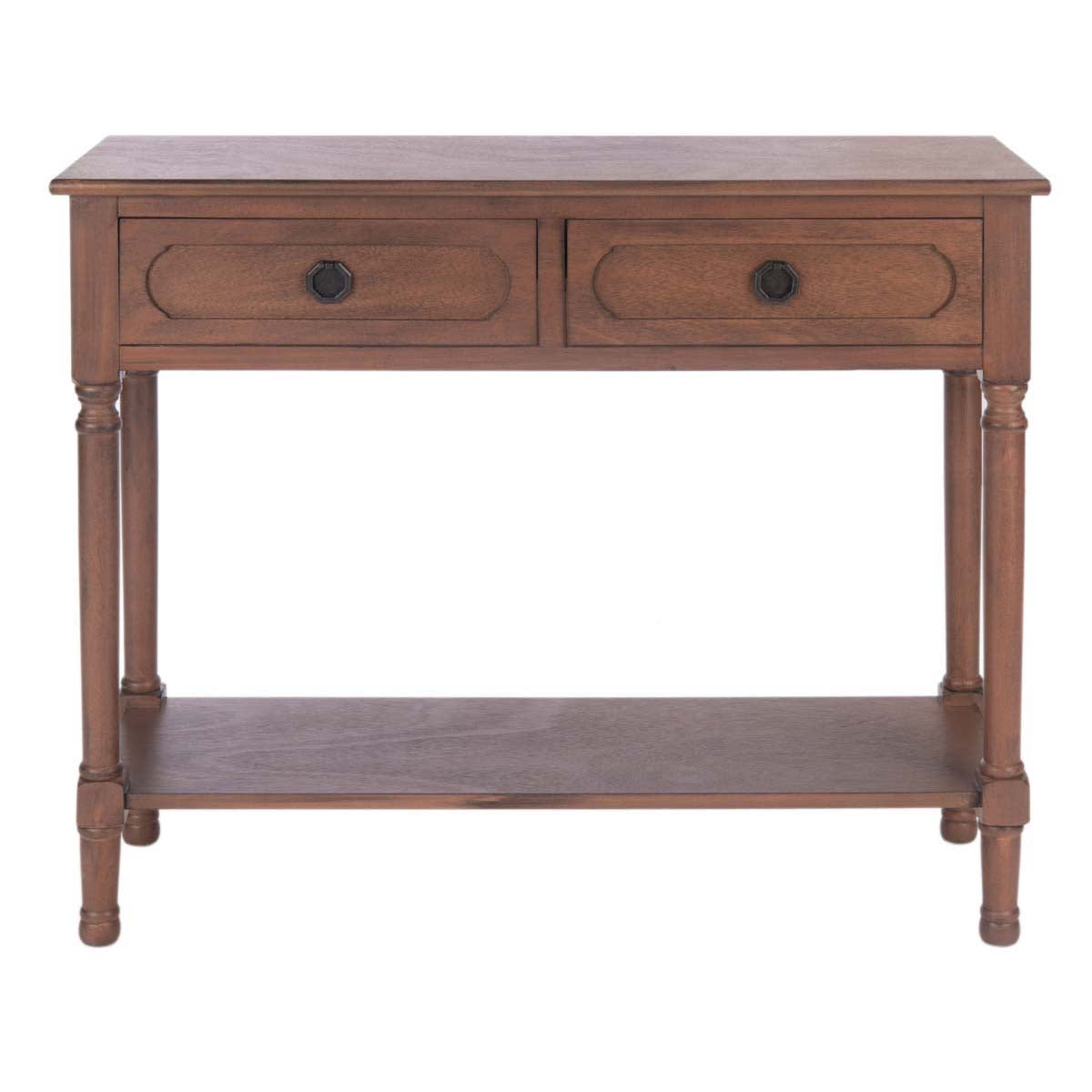 Safavieh Allura 2Drw Console Table, CNS5725 - Brown