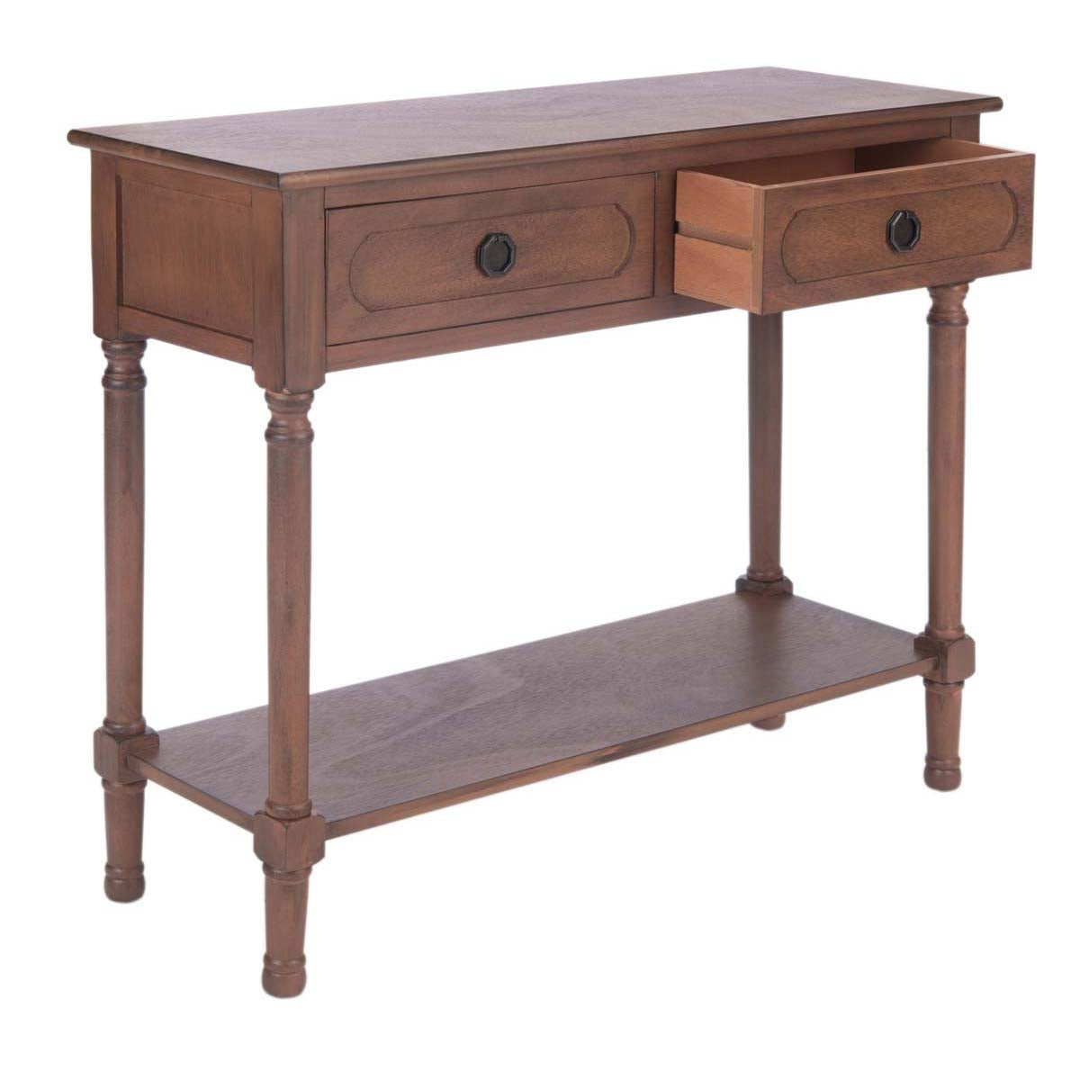Safavieh Allura 2Drw Console Table, CNS5725 - Brown