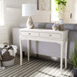 Safavieh Opal 2Drw Console Table, CNS5726 - Distressed White