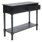 Safavieh Haines 2Drw Console Table, CNS5727 - Black
