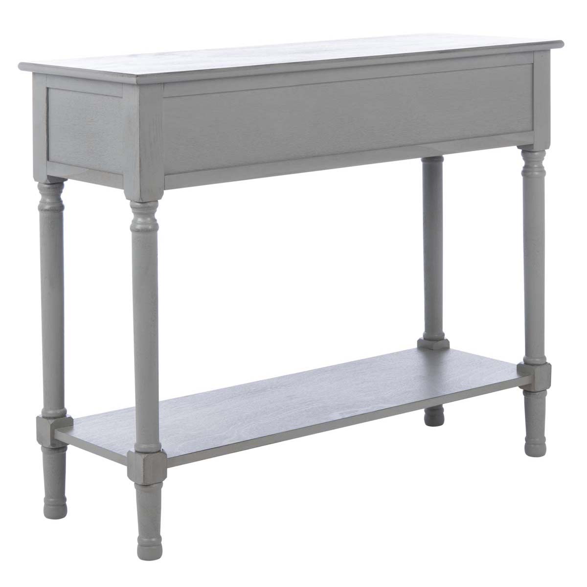 Safavieh Haines 2Drw Console Table , CNS5727 - Distressed / Grey