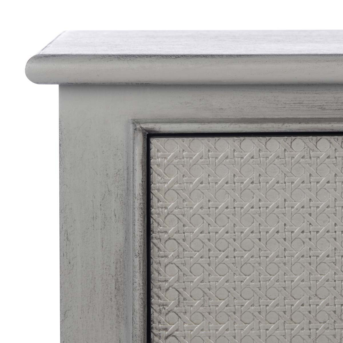 Safavieh Haines 2Drw Console Table , CNS5727 - Distressed / Grey