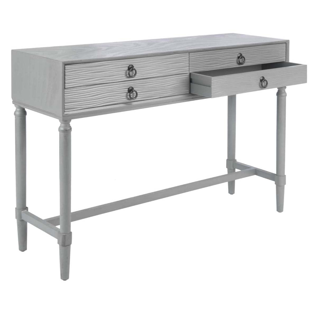 Safavieh Aliyah 4Drw Console Table, CNS5730 - Distressed Grey