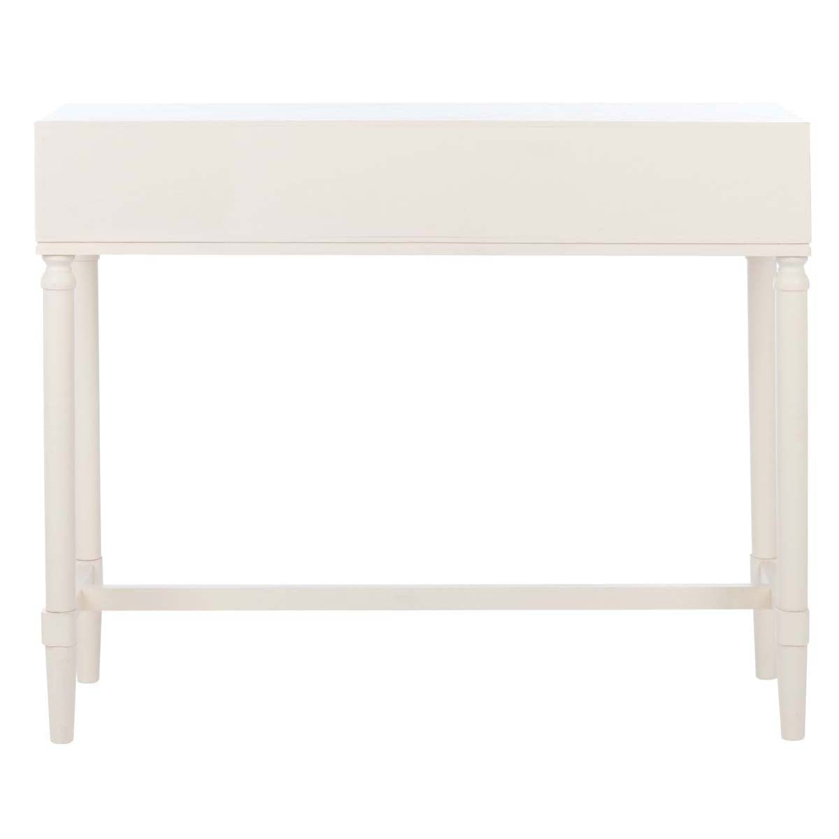 Safavieh Estella 2Drw Console Table , CNS5731 - Distrssed White
