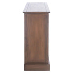 Safavieh Landers 2Dr & 3 Removable Baskets, CNS5736 - Brown W / Natural Baskets
