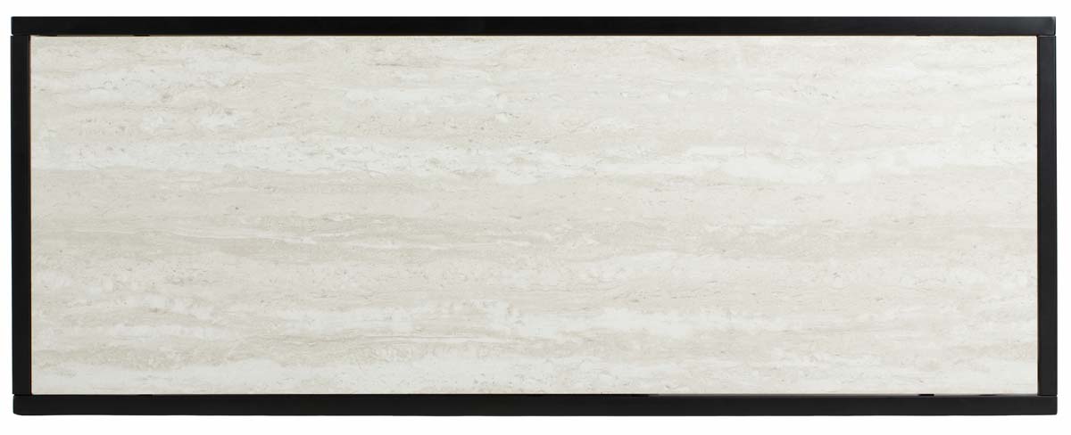 Safavieh Reese Geometric Console Table , CNS6203 - Beige / Matte Black