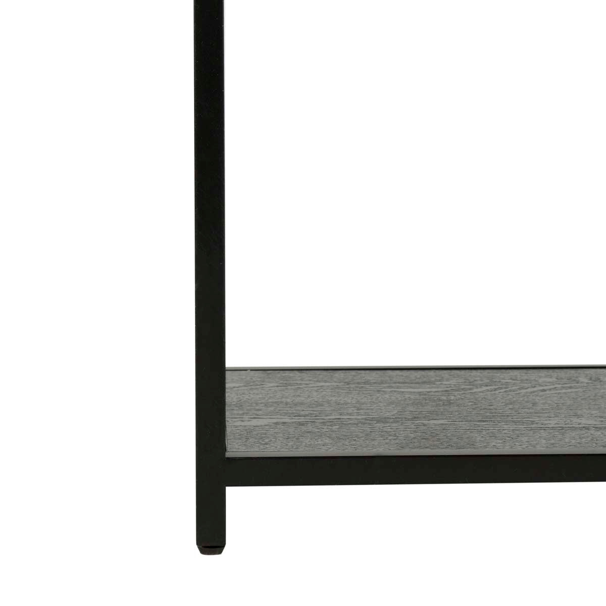 Safavieh Reese Geometric Console Table , CNS6203 - Black / Matte Black