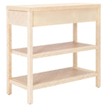 Safavieh Apis Raffia Console Table , CNS6603 - Light Natural / Gold