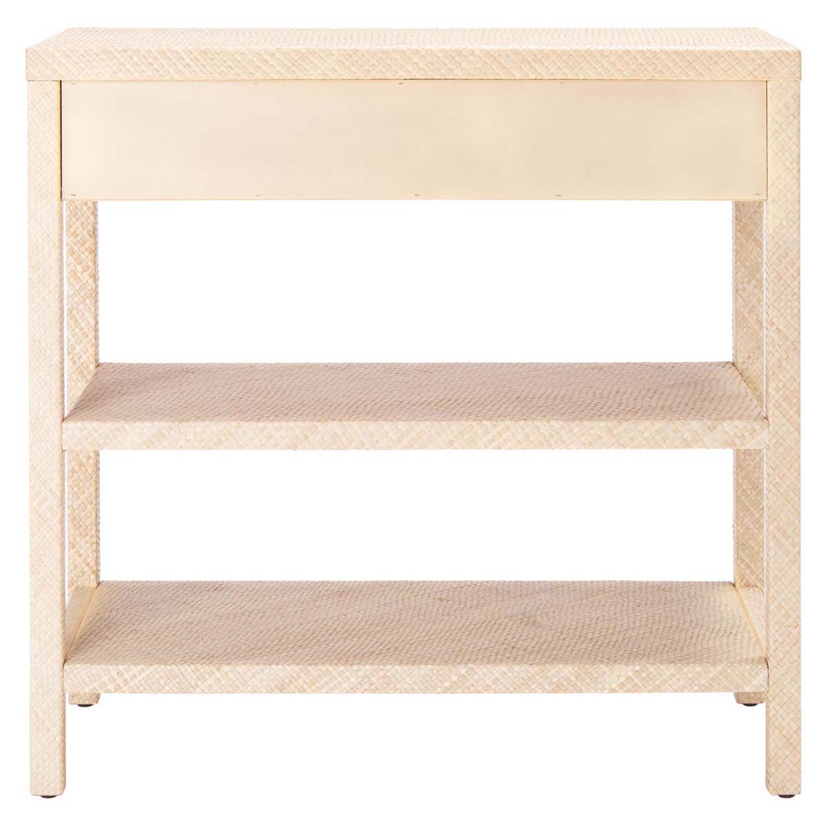 Safavieh Apis Raffia Console Table , CNS6603 - Light Natural / Gold