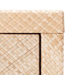 Safavieh Apis Raffia Console Table , CNS6603 - Light Natural / Gold