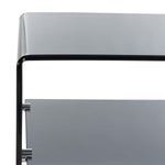 Safavieh Dash Tempered Glass 1 Shelf Console Table , CNS7302 - Clear / Grey