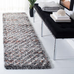 Safavieh Canyon Shag 551 Rug, CNY551 - Grey / Ivory