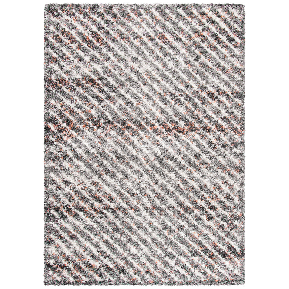 Safavieh Canyon Shag 551 Rug, CNY551 - Grey / Ivory