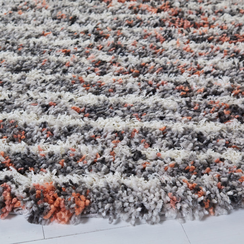 Safavieh Canyon Shag 551 Rug, CNY551 - Grey / Ivory