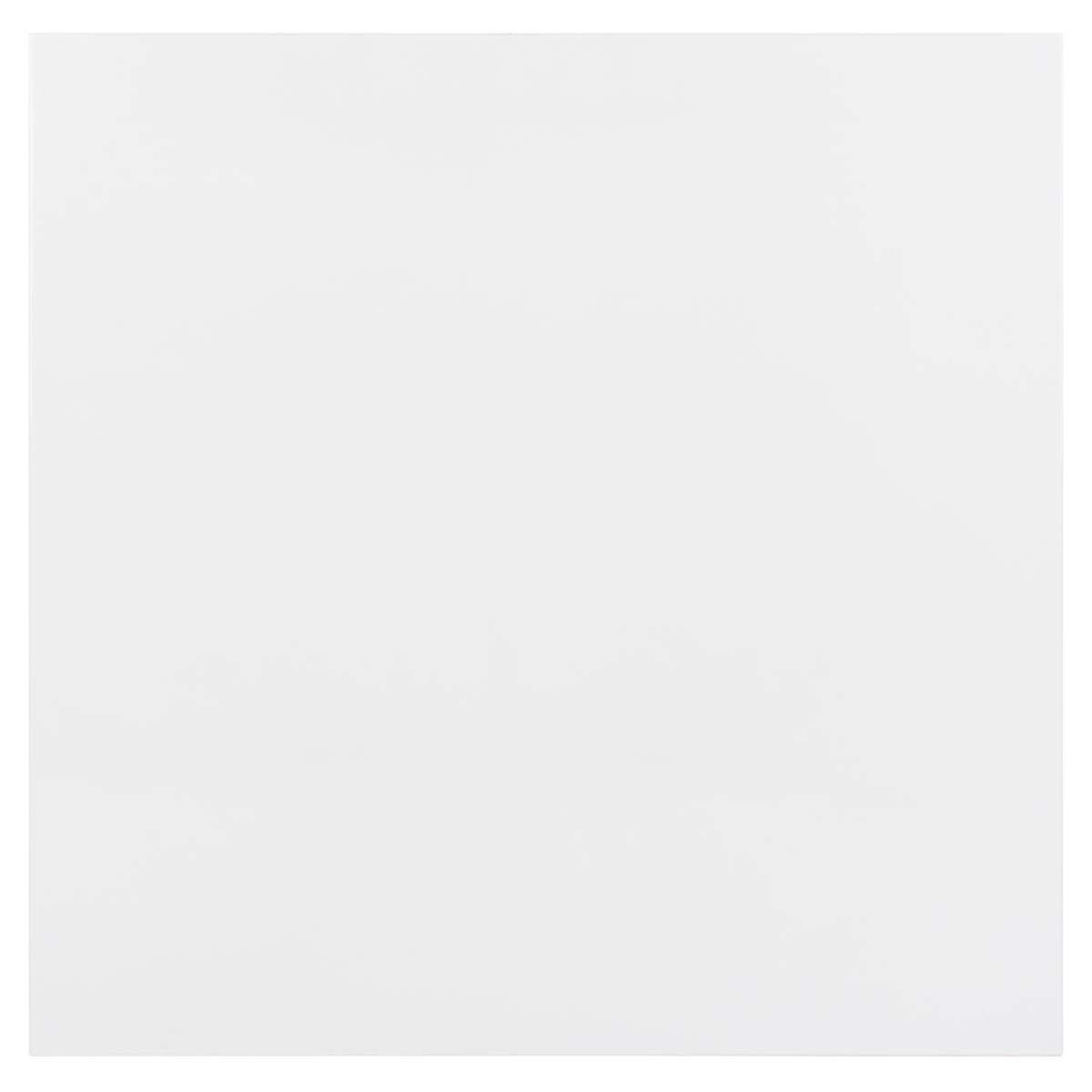 Safavieh Aliza 2 Tier Square Coffee Table , COF2200 - White Lacquer/Chrome