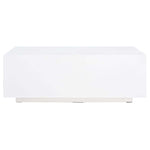 Safavieh Ezro Faux Concrete Coffee Table , COF3002 - White
