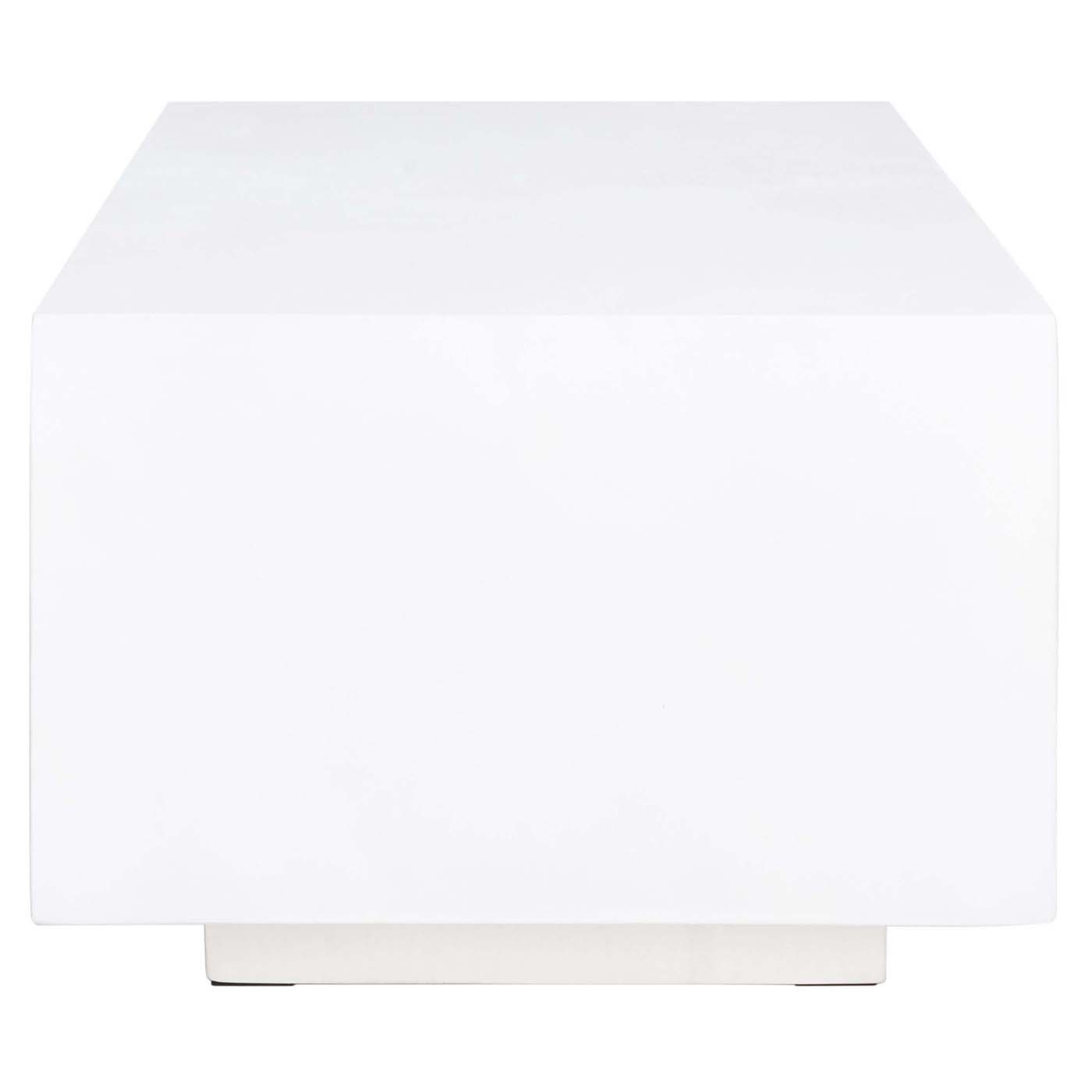 Safavieh Ezro Faux Concrete Coffee Table , COF3002 - White