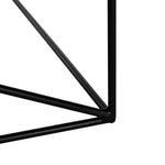 Safavieh Rylee Rectangle Coffee Table , COF4202 - Dark Grey Faux Stone/Black