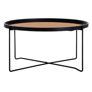 Safavieh Ruby Round Tray Top Coffee Table , COF4205