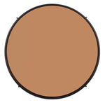 Safavieh Ruby Round Tray Top Coffee Table , COF4205 - Rose Gold/Black