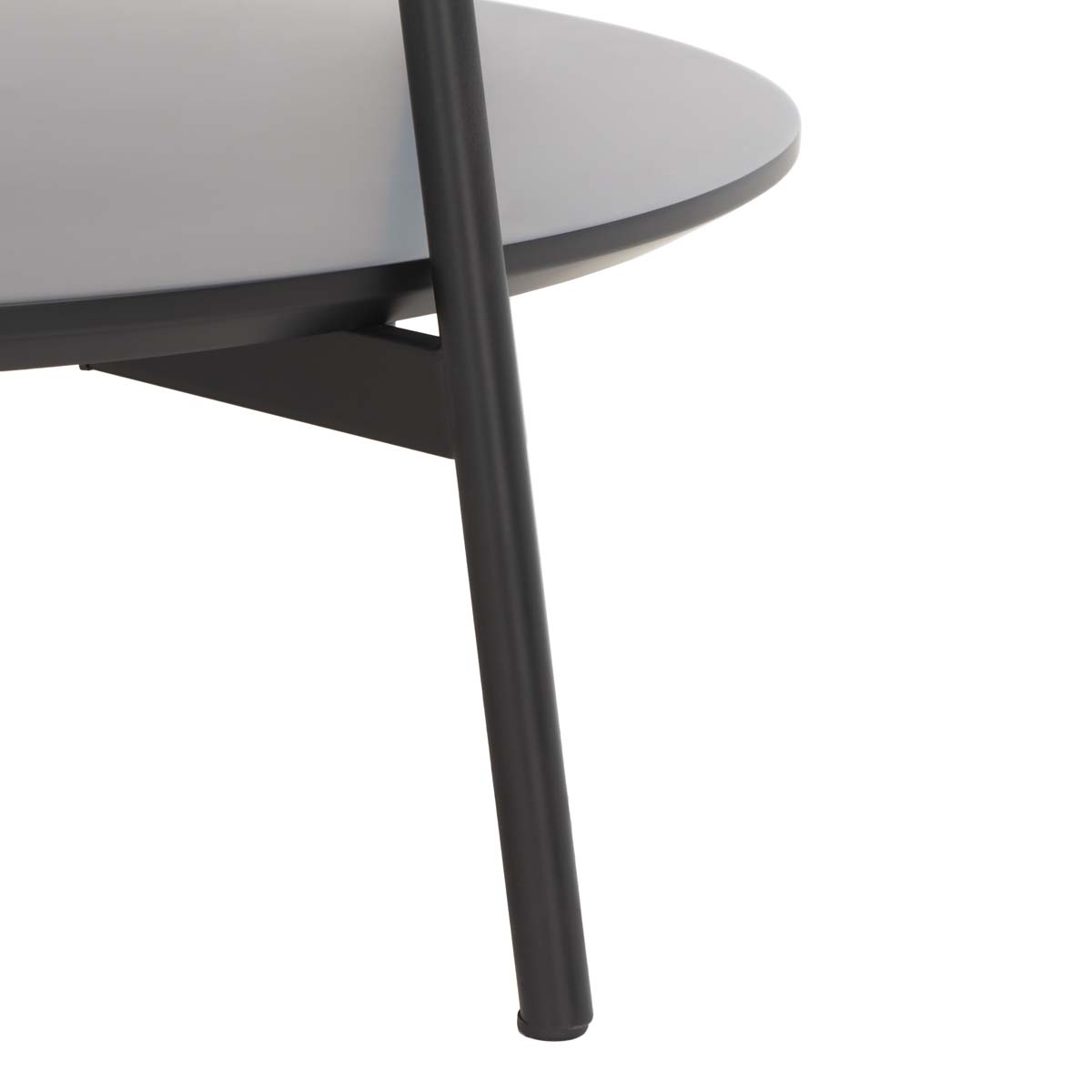 Safavieh Alexy Round Coffee Table , COF4210 - White/Black