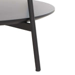 Safavieh Alexy Round Coffee Table , COF4210 - White/Black