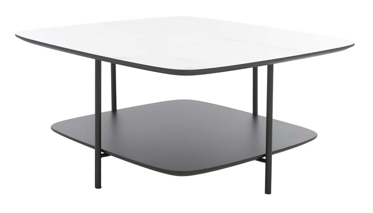 Safavieh Anzia Coffee Table , COF4211 - White/Black