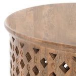 Safavieh Kyrith Round Coffee Table , COF5301 - Burnt Natural