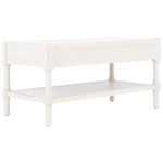 Safavieh Filbert 2 Drawer Coffee Table , COF5703 - Distressed White