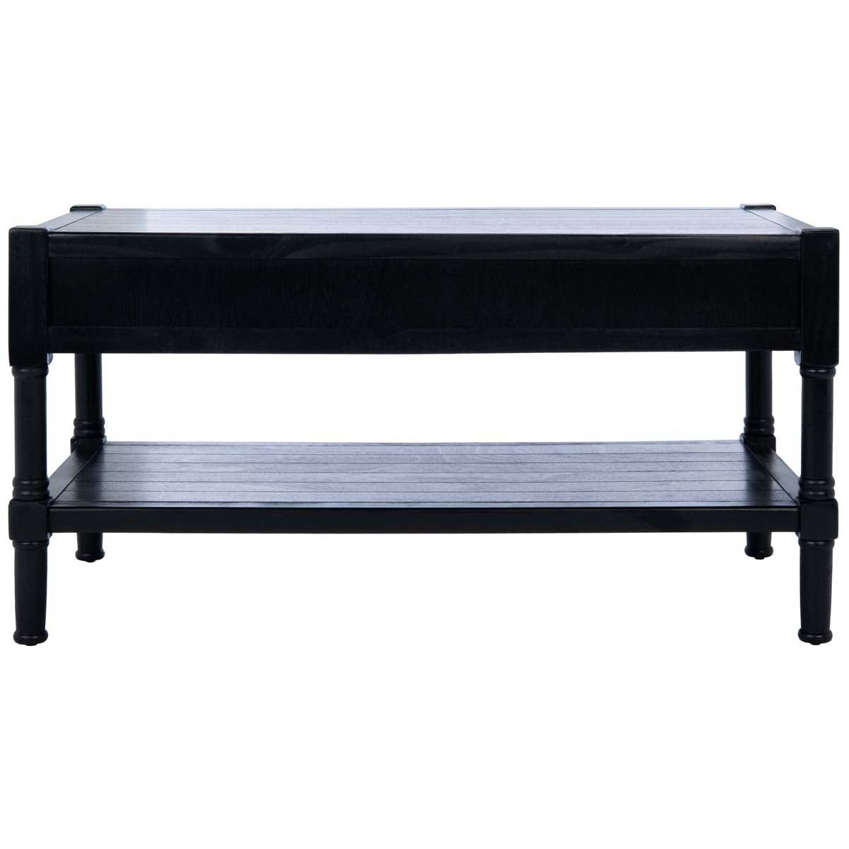 Safavieh Filbert 2 Drawer Coffee Table , COF5703 - Black