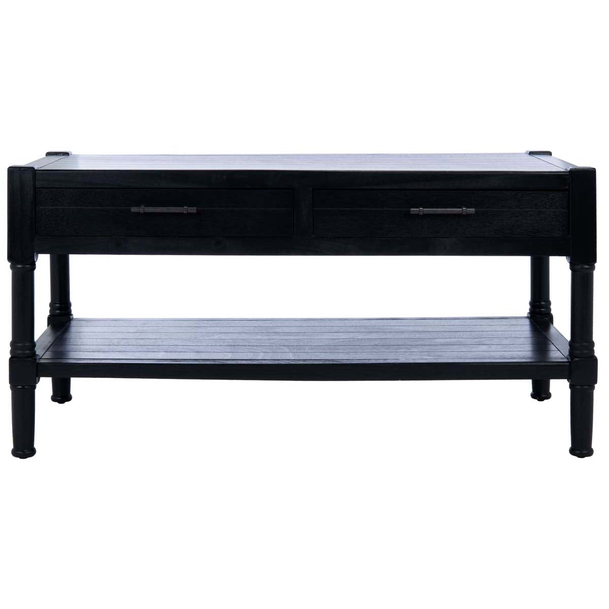 Safavieh Filbert 2 Drawer Coffee Table , COF5703 - Black