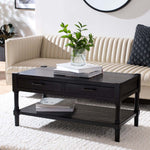 Safavieh Filbert 2 Drawer Coffee Table , COF5703 - Black