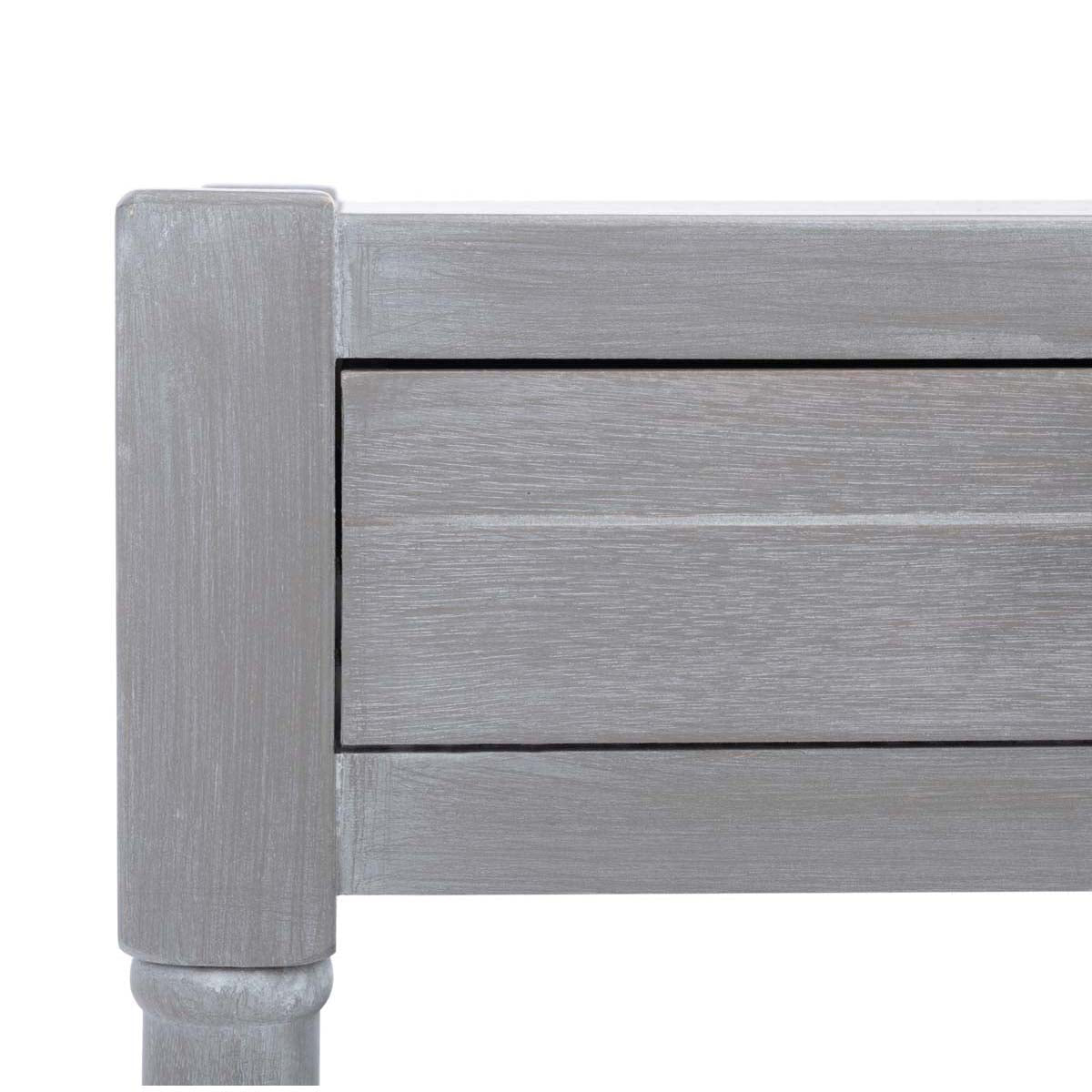 Safavieh Filbert 2 Drawer Coffee Table , COF5703 - White Wash Grey