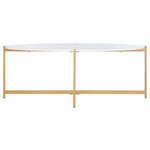 Safavieh Taliyah Oval Coffee Table , COF5803 - White / Gold